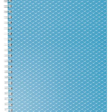 Caiet Birou Spira A5 80 File Dictando Albastru Coperta Carton Colour'Breeze Esselte