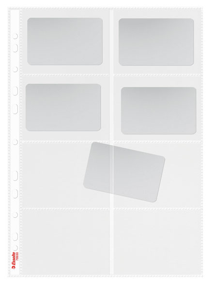 Folie Protectie A4 Pentru Carti De Vizita 10/Set 105 Microni Ess
