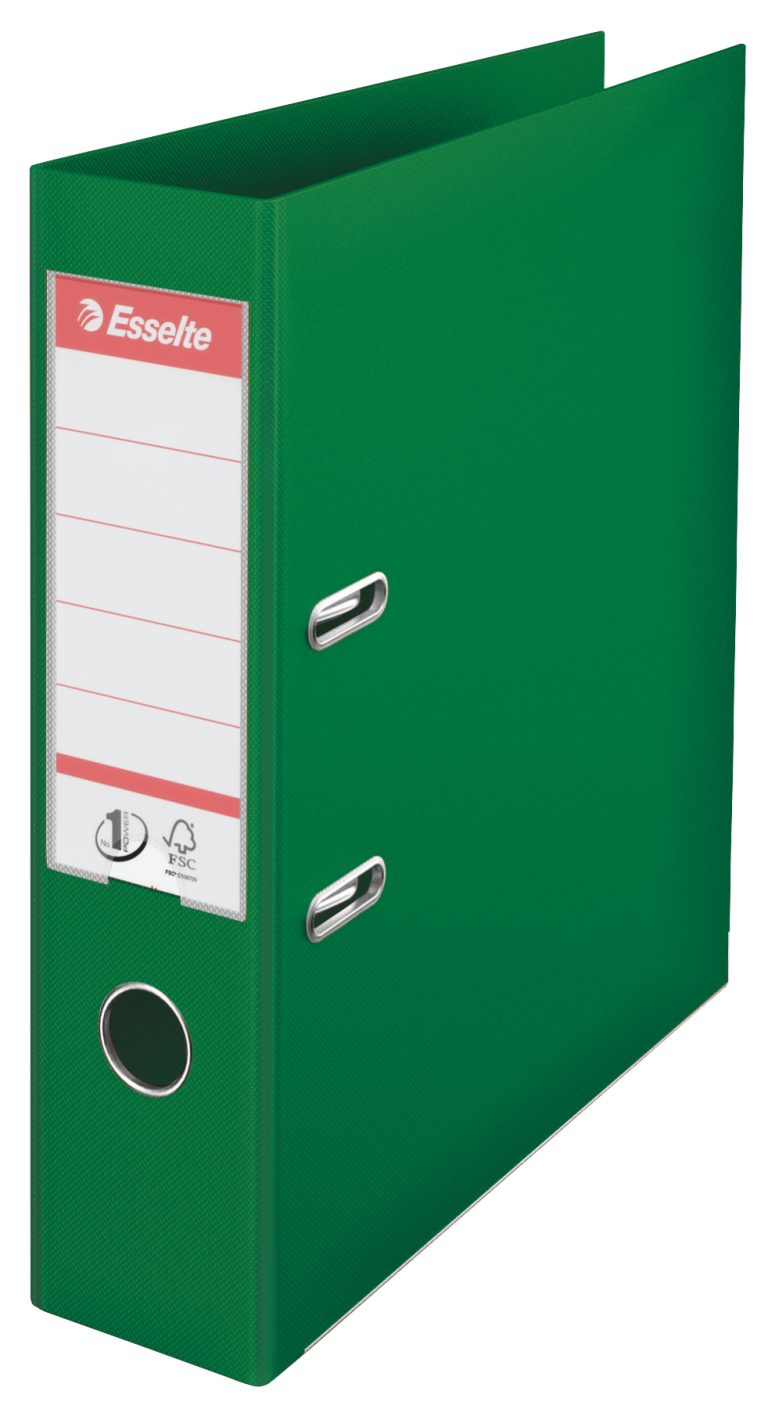 Biblioraft Plastifiat Int-Ext 7.5cm Verde Nr1 Power Esselte