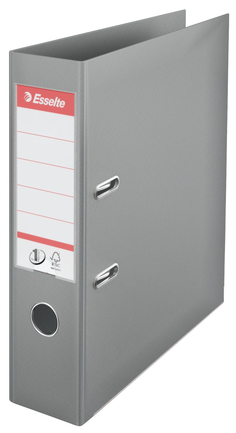 Biblioraft Plastifiat Int-Ext 7.5cm Gri Nr1 Power Esselte
