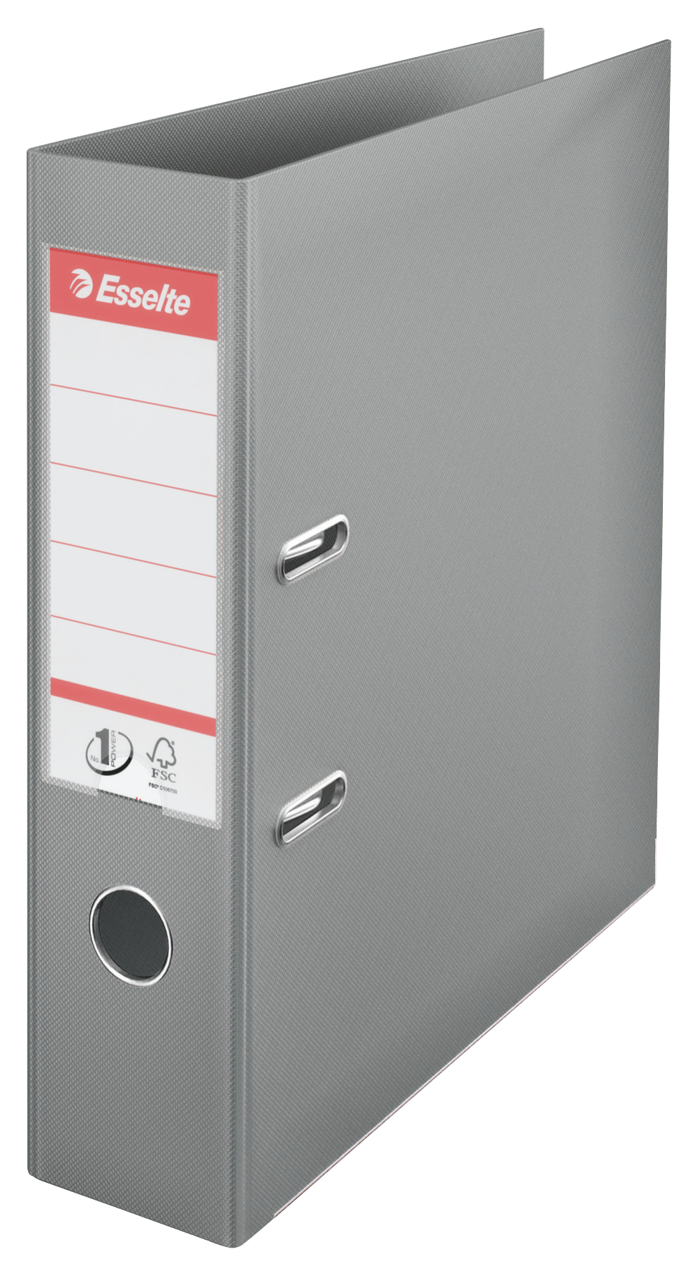 Biblioraft Plastifiat Int-Ext 7.5cm Gri Nr1 Power Esselte