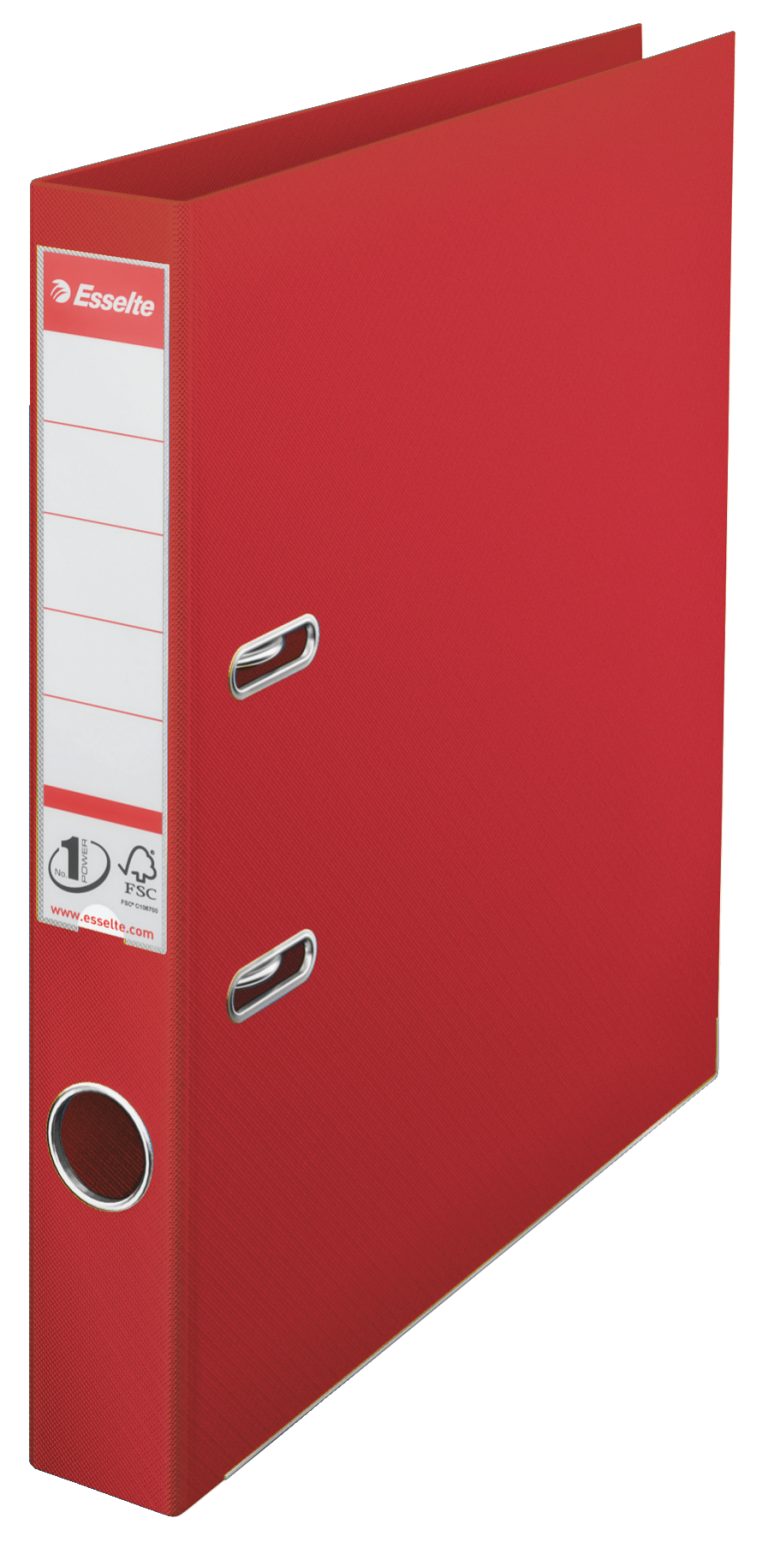 Biblioraft Plastifiat Int-Ext 5cm Rosu Nr1 Power Esselte