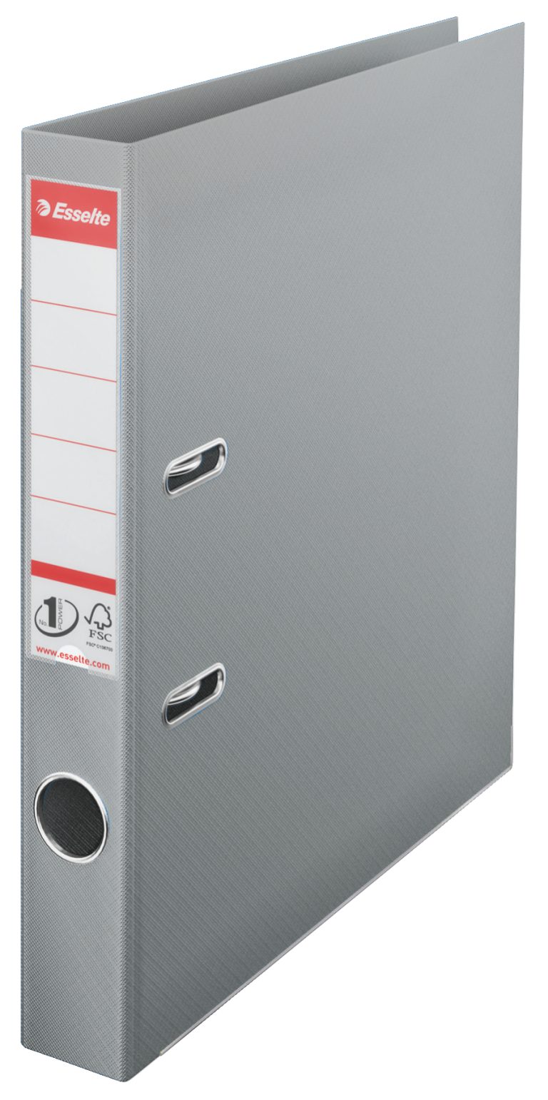 Biblioraft Plastifiat Int-Ext 5cm Gri Nr1 Power Esselte