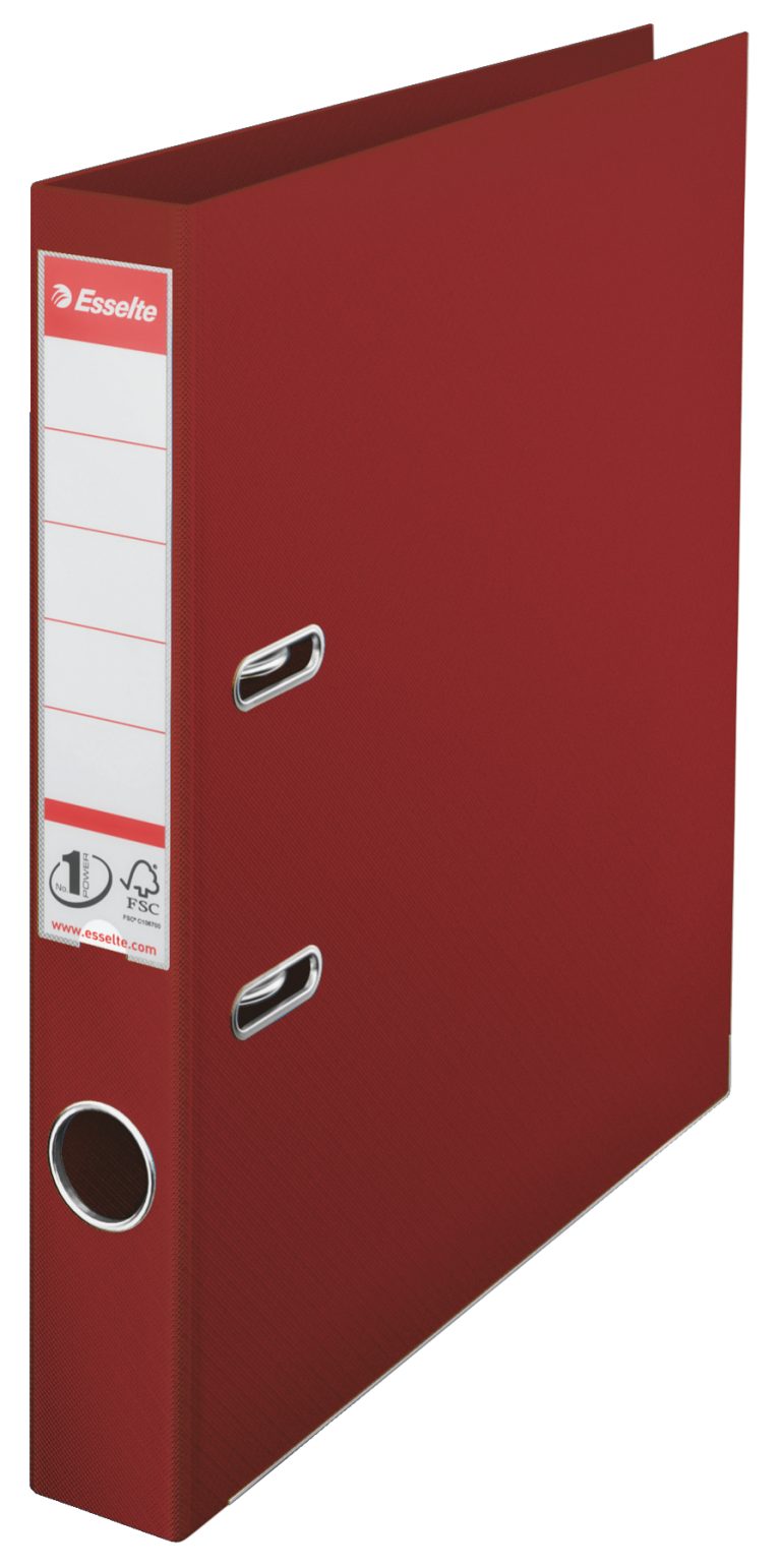 Biblioraft Plastifiat Int-Ext 5cm Visiniu Nr1 Power Esselte