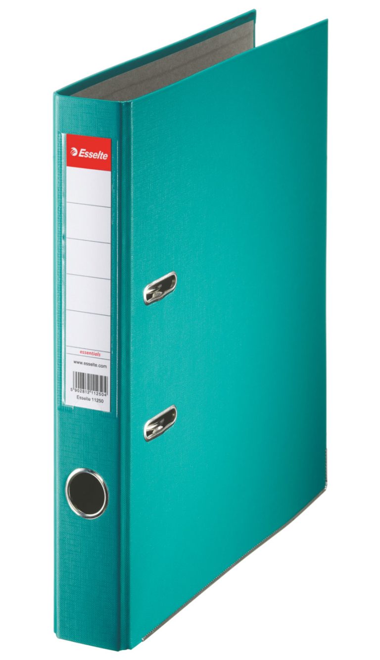 Biblioraft Plastifiat 5cm Turquoise Economy Esselte