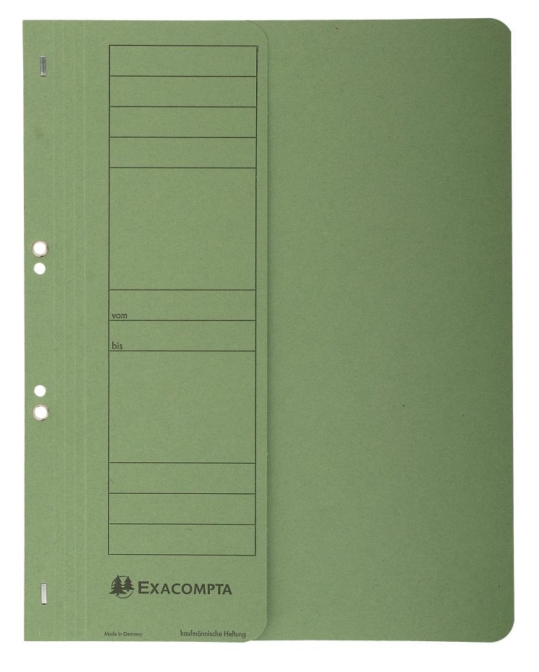 Dosar Carton Capse 1/2 Verde Exacompta