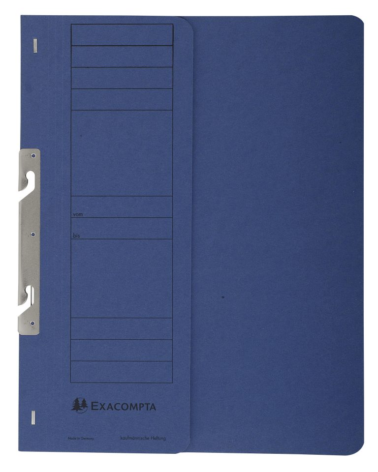 Dosar Carton Incopciat 1/2 Albastru Exacompta