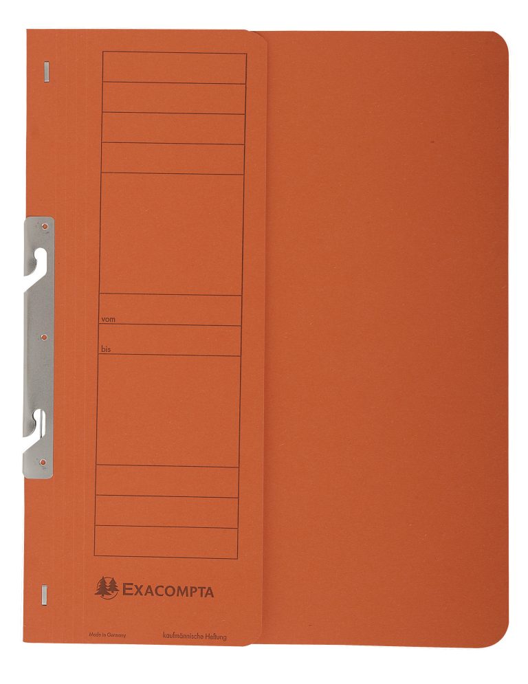 Dosar Carton Incopciat 1/2 Portocaliu Exacompta
