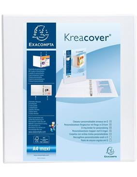 Caiet Mecanic A4+ 4 Inele 70mm 2 Buzunare Kreacover Exacompta