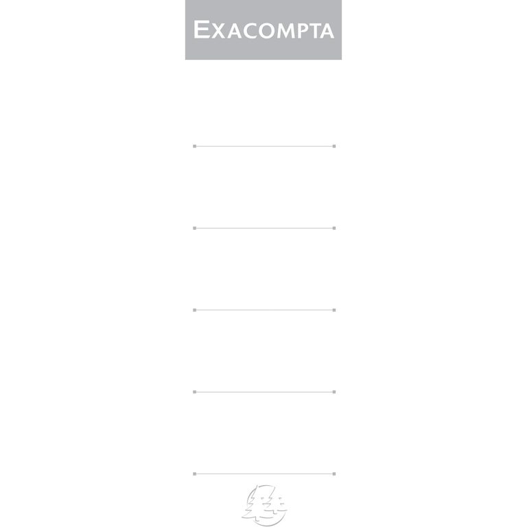 Etichete Biblioraft 7.5cm 10/Set Exacompta