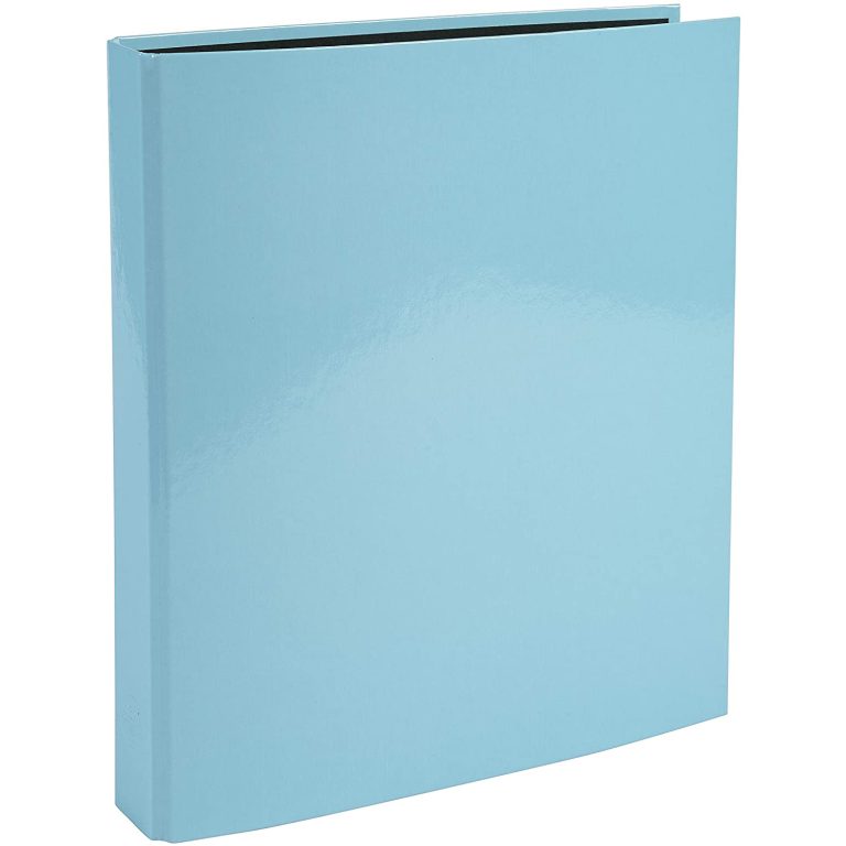 Caiet Mecanic A4 2 Inele 25mm Pp Aquarel Bleu Exacompta
