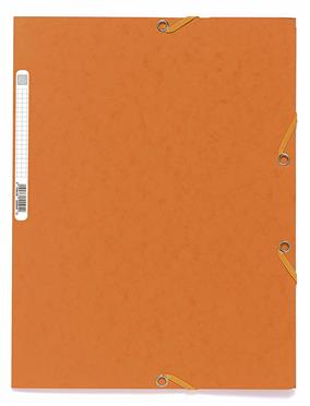 Mapa Carton Cu Elastic 400g Portocalie Exacompta