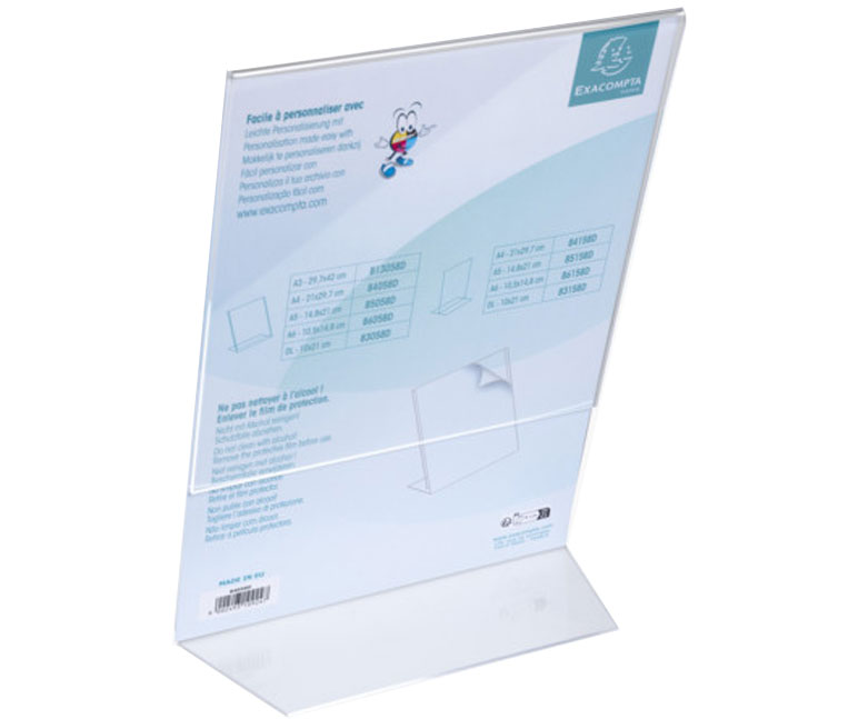 Display Prezentare A4 Portret L Exacompta