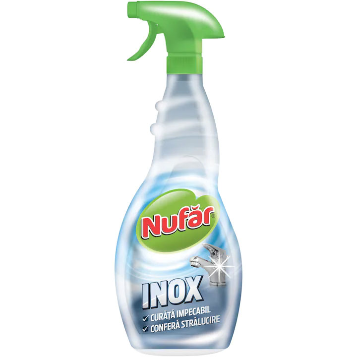 Solutie De Curatat Inox 500ml Nufar Farmec