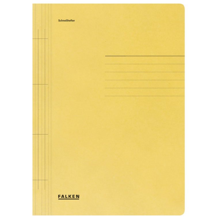 Dosar Carton Sina Galben Falken/Exacompta