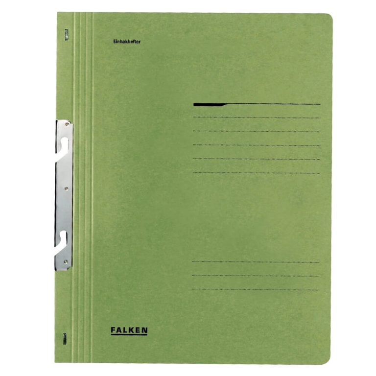 Dosar Carton Incopciat 1/1 Verde Falken/Exacompta
