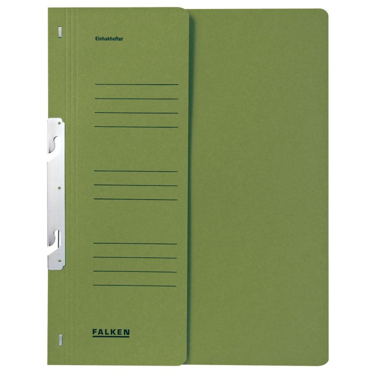 Dosar Carton Incopciat 1/2 Verde Falken/Exacompta