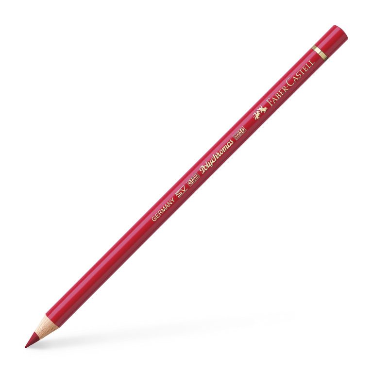Creion Colorat Polychromos Rosu Caramiziu Faber-Castell