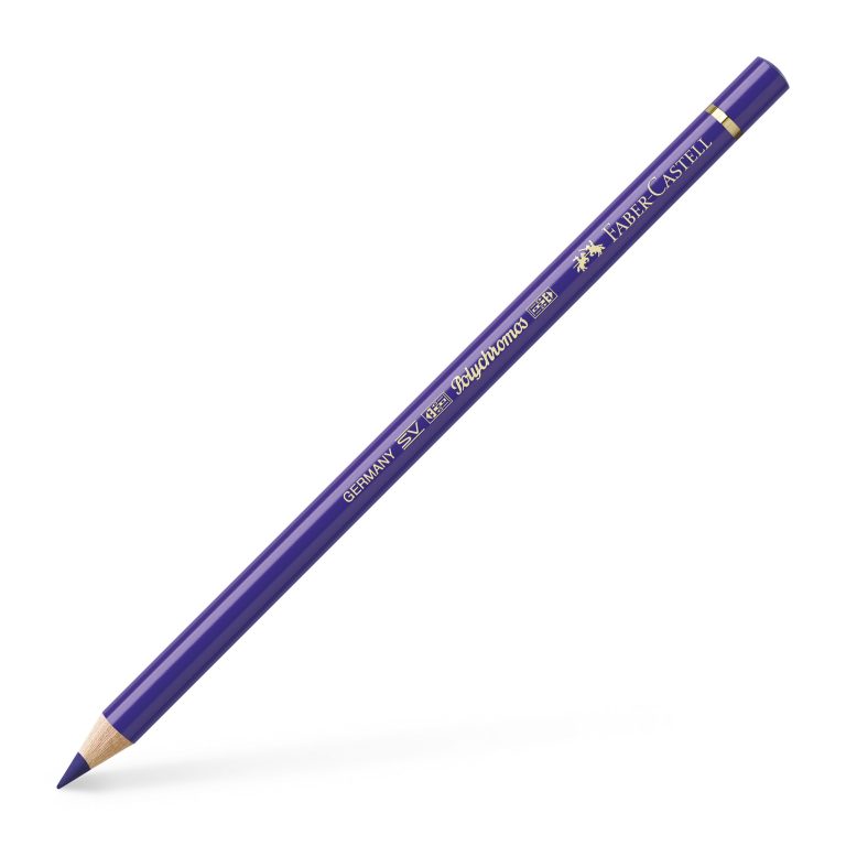 Creion Colorat Polychromos Violet-Albastru Faber-Castell