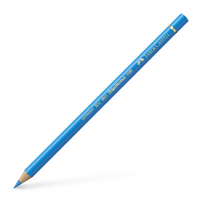 Creion Colorat Polychromos Albastru Mediu Faber-Castell