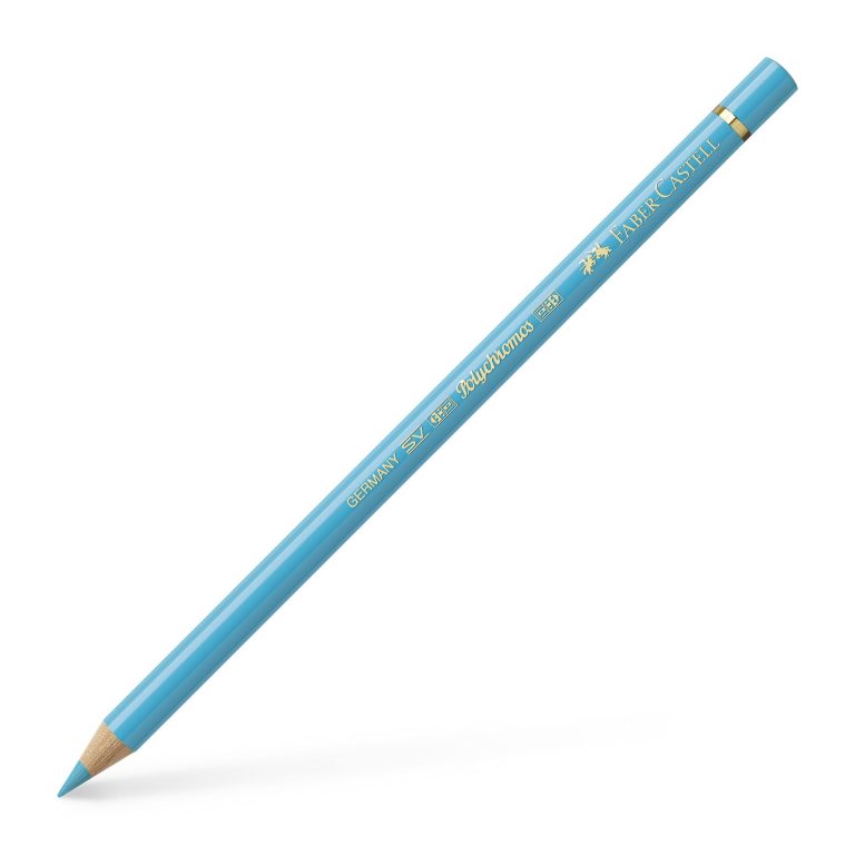 Creion Colorat Polychromos Turcoaz Cobalt Deschis Faber-Castell