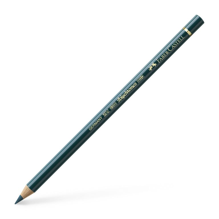 Creion Colorat Polychromos Verde Cobalt Inchis Faber-Castell