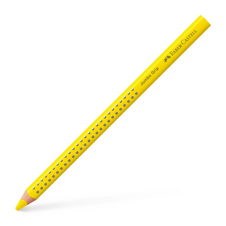 Creion Colorat Galben Jumbo Grip Faber-Castell