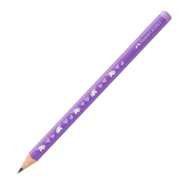 Creion Grafit Hb Jumbo Unicorni Faber-Castell