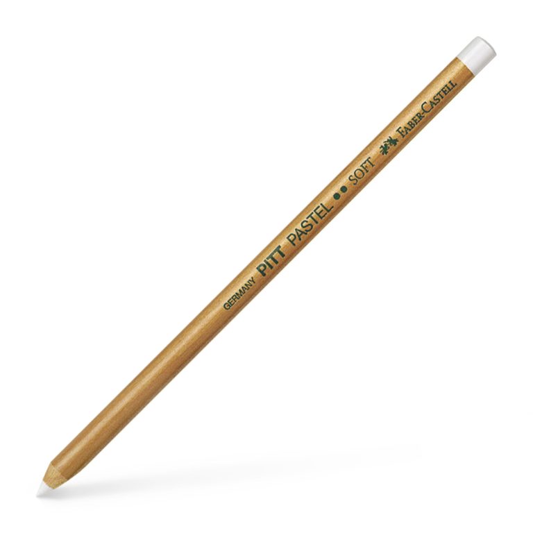Creion Pastel Pitt Soft Alb Faber-Castell
