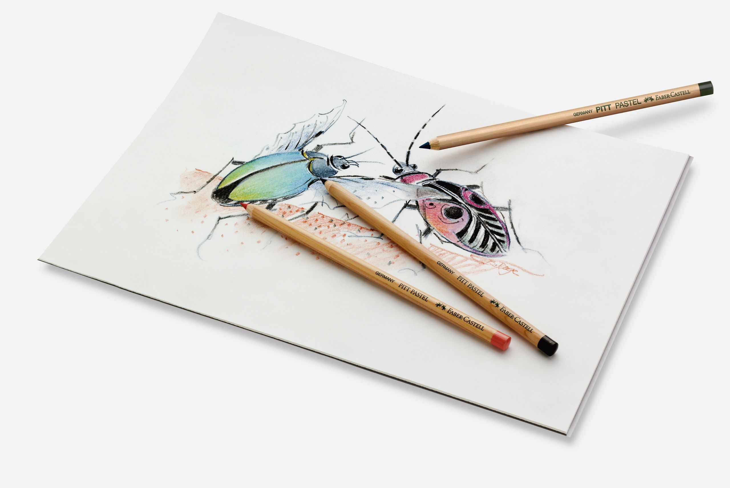 Creioane Pastel Pitt 12 Culori Faber-Castell