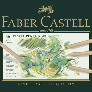 Creioane Pastel Pitt 36 Culori Faber-Castell