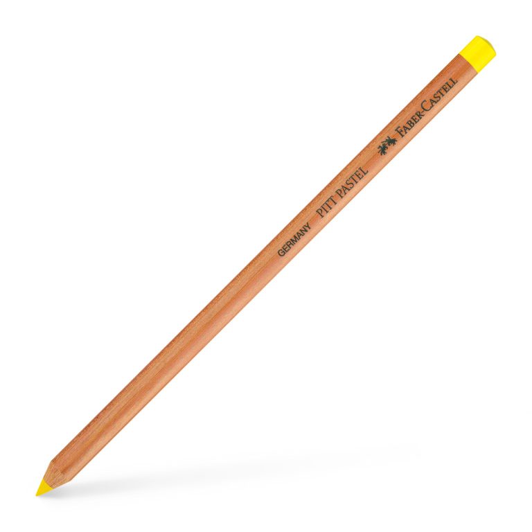 Creion Pastell Pitt Galben Crom Inchis Faber