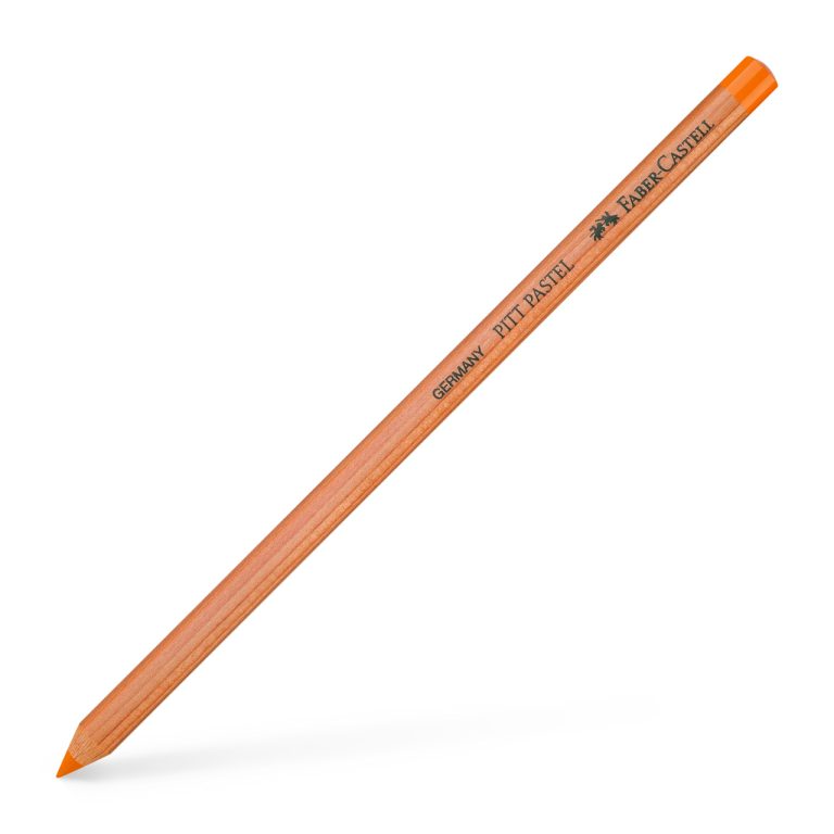Creion Pastell Pitt Portocaliu Glazurat Faber