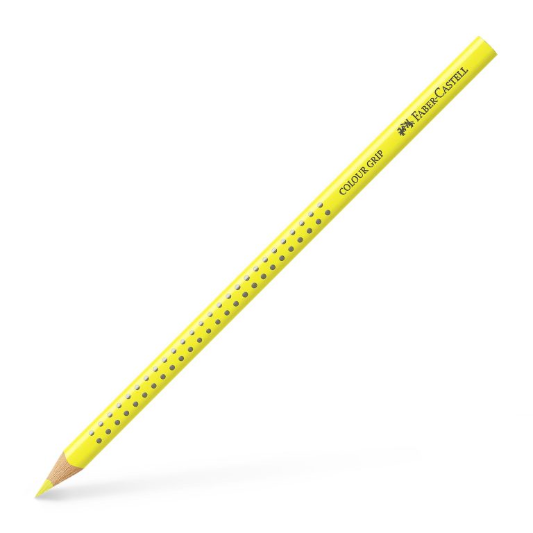 Creion Colorat Grip Galben Deschis Faber-Castell