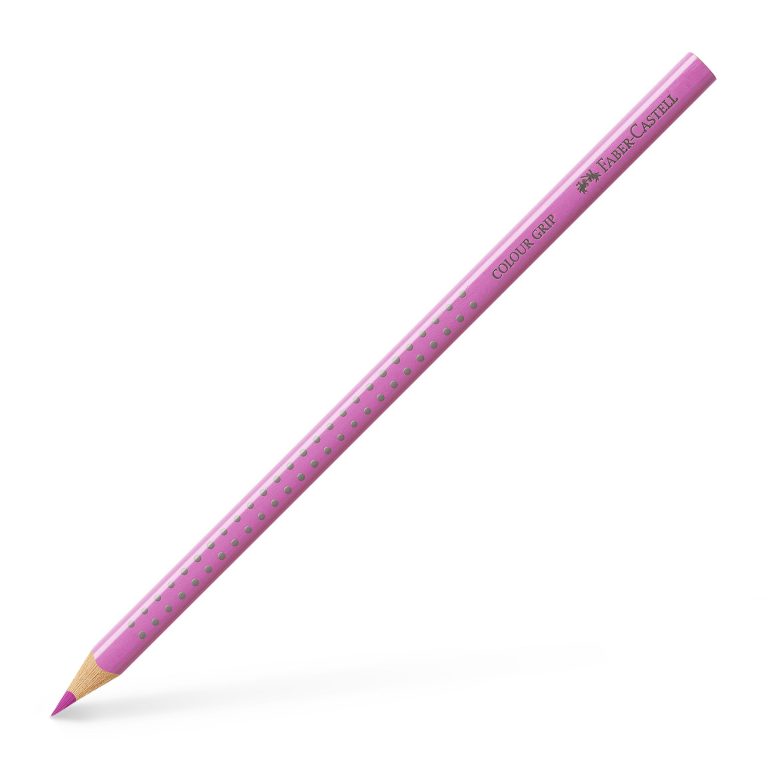 Creion Colorat Grip Magenta Deschis Faber-Castell