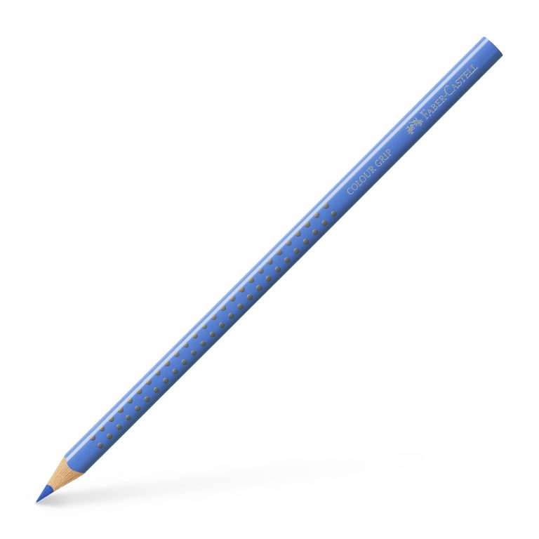 Creion Colorat Grip Albastru Ultramarin Deschis Faber-Castell
