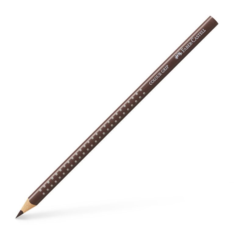 Creion Colorat Grip Maro Van Dyke Faber-Castell