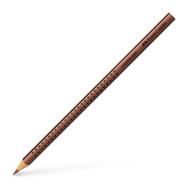 Creion Colorat Grip Cupru Faber-Castell