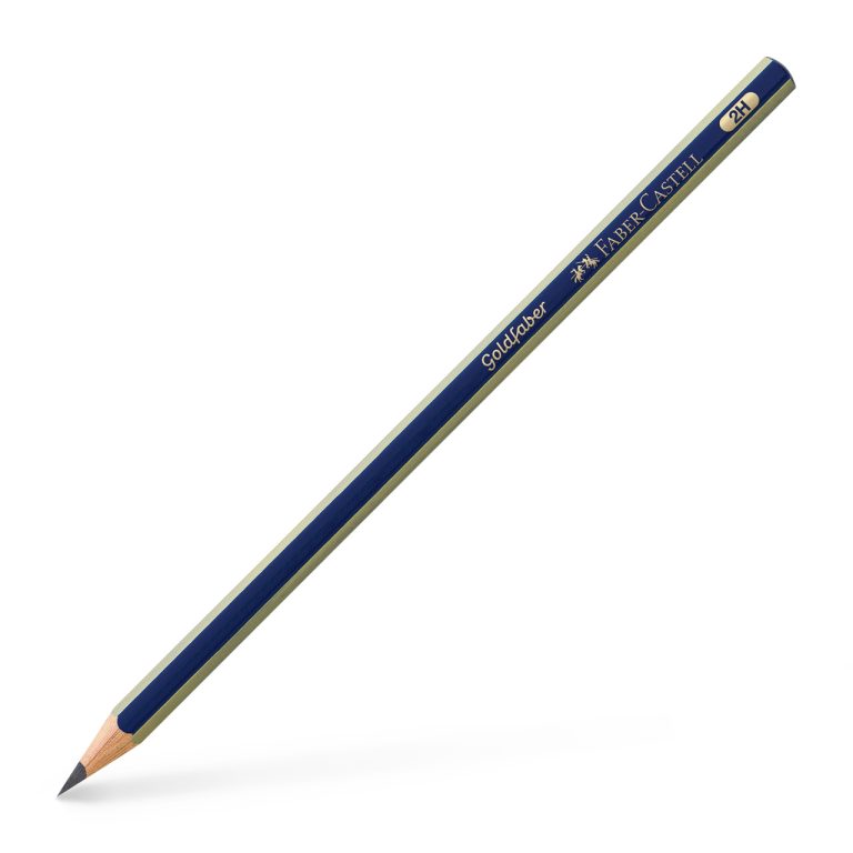 Creion Grafit 2H Fara Guma Goldfaber 1221 Faber-Castell