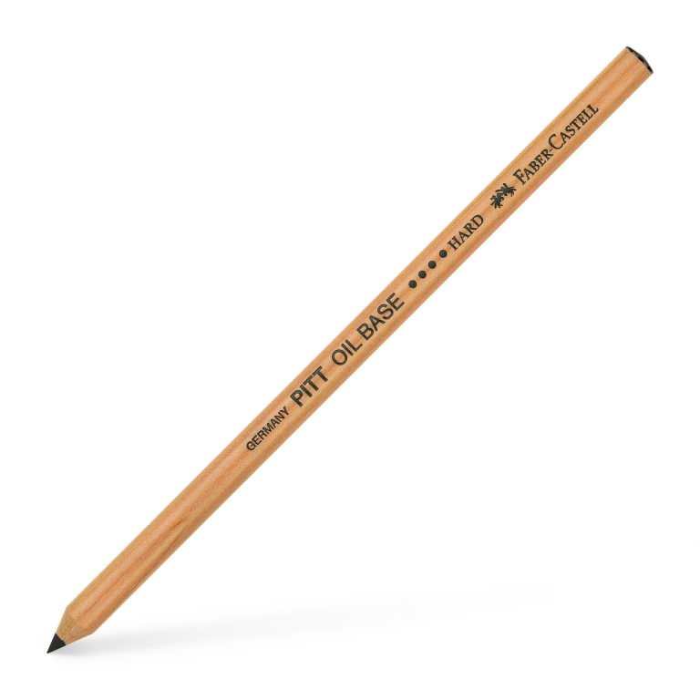 Creion Ulei Pastel Pitt Negru Dur Faber-Castell