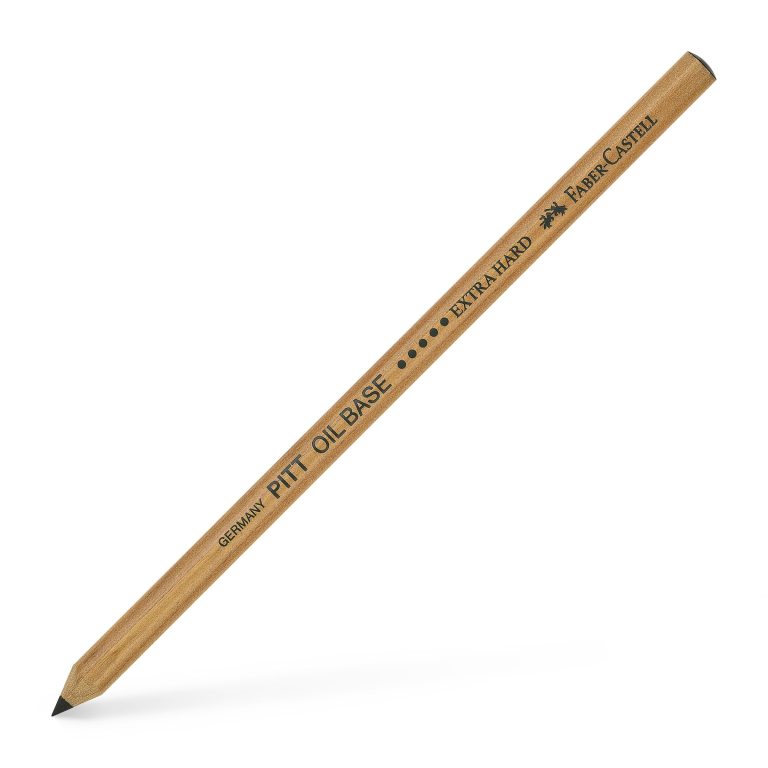 Creion Ulei Pastel Pitt Negru Extra Dur Faber-Castell