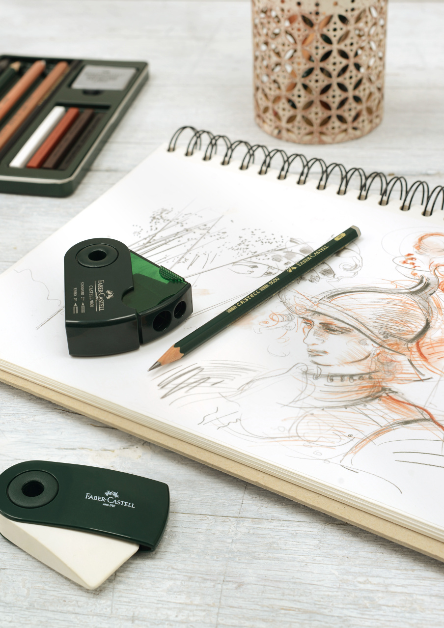 Set Pitt Monochrome Grafit+Carbune+Pastel 33 Buc Faber-Castell