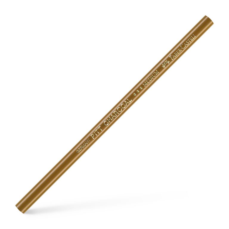 Creion Carbune Presat Pitt Monochrome Mediu Faber-Castell