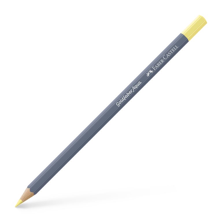 Creion Colorat Aquarelle Galben Crom Pastel 406 Goldfaber Faber-Castell