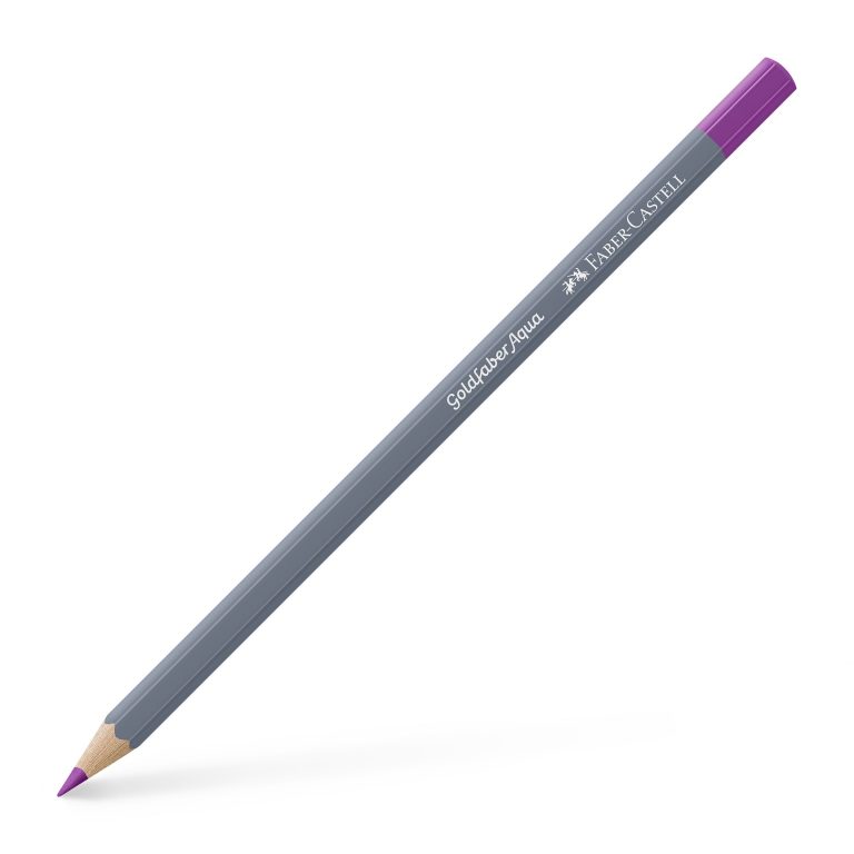 Creion Colorat Aquarelle Roz Purpuriu Mediu 125 Goldfaber Faber-