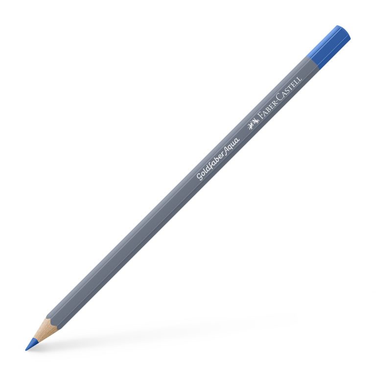 Creion Colorat Aquarelle Albastru Cobalt 143 Goldfaber Faber-Cas