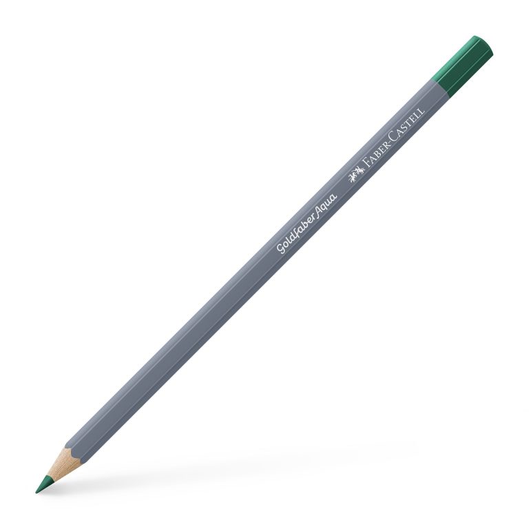 Creion Colorat Aquarelle Verde Phtalo 161 Goldfaber Faber-Castel