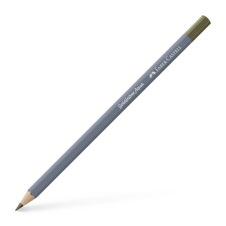 Creion Colorat Aquarelle Verde Oliv Galbui 173 Goldfaber Faber-C