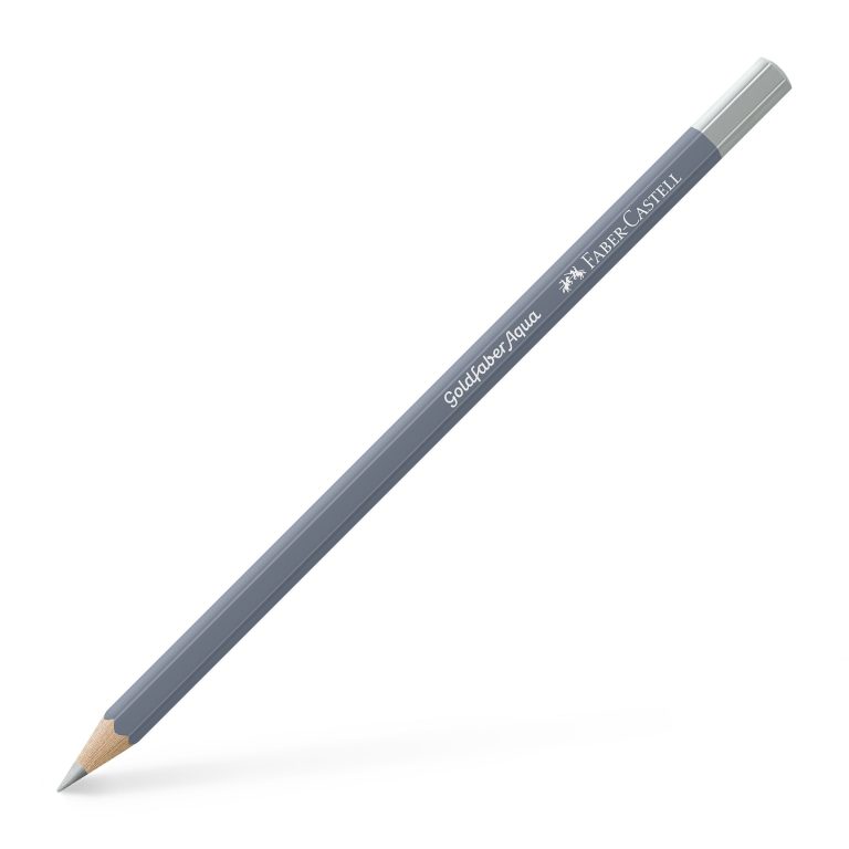 Creion Colorat Aquarelle Argintiu Goldfaber Faber-Castell