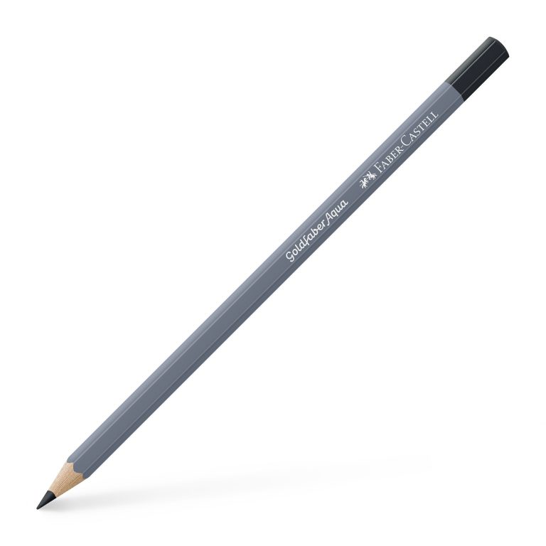 Creion Colorat Aquarelle Negru Goldfaber Faber-Castell